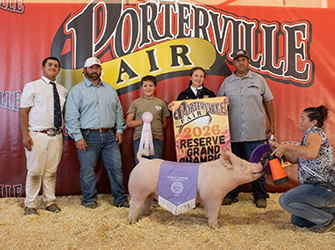 Adriana Robles
Reserve Supreme MArket Hog
Porterville Spring Fair
