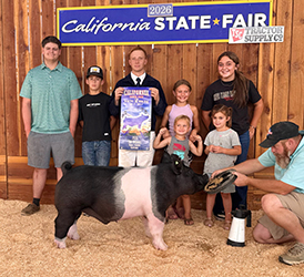 Carson Mendoza
3rd Overall Hamp
California State Fair