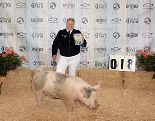 Jayla Reyburn
3rd Overall Market Hog
San Diego County Fair
