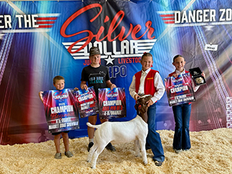 Nella Ottoboni
4-H/Grange Reserve Champion Middleweight
Silver Dollar Fair